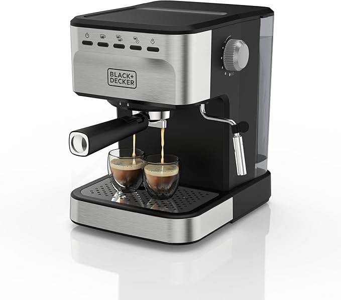 BlackDecker Semi-Automatic 15 Bar Espresso