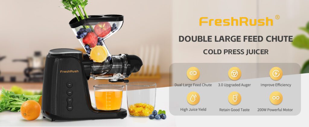 FreshRush Cold Press Juicer