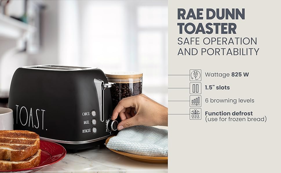 Rae Dunn Retro Toaster