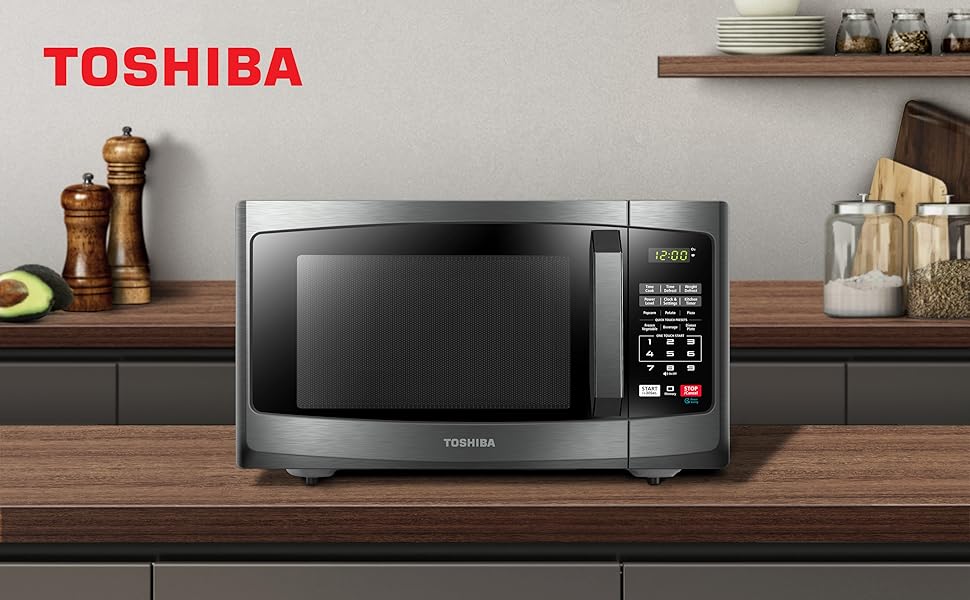 Toshiba countertop microwave