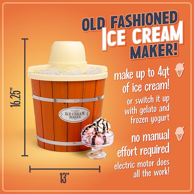 Nostalgia Electric Ice Cream Maker